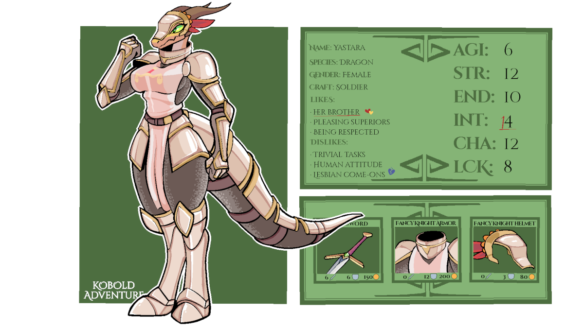 Art by Sneaky Yastara's character sheet